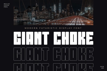 Giant Choke Modern Business Font