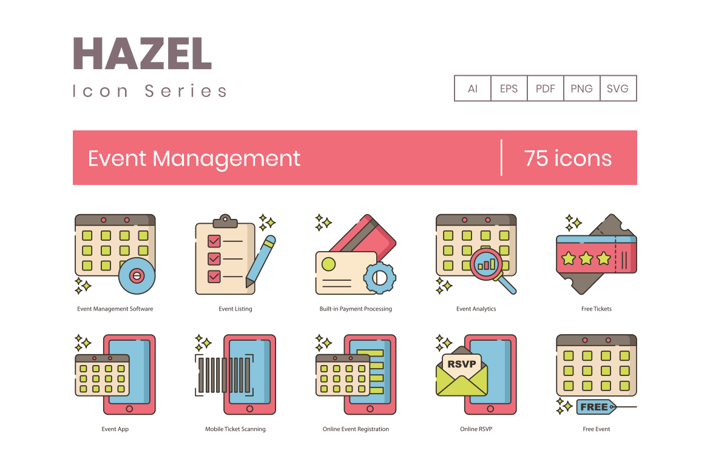 Event Management Icons