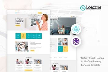 Loazzne - Gatsby React Heating & Air Conditioning 
