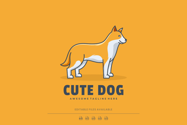 Dog Cartoon Logo