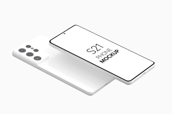 S21 Phone Mockup