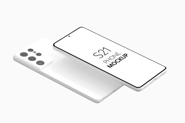 S21 Phone Mockup