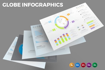 Globe – Infographics Design