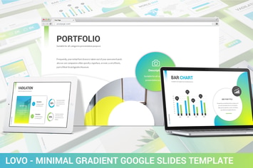 Lovo - Minimal Gradient Google Slides Template