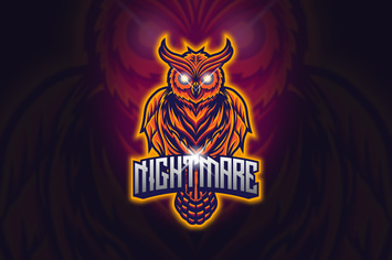 Owl Night - Mascot & Esport Logo