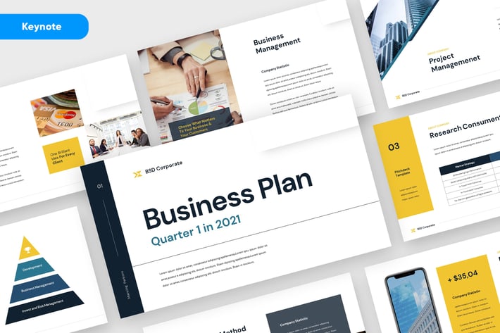 Business Plan Keynote Template