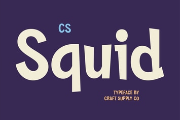 Squid – Cute Font