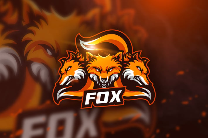 Three Fox - Mascot & Esport Logo