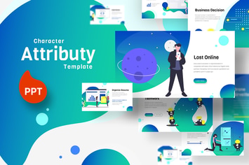 Attributy Character Powerpoint Template