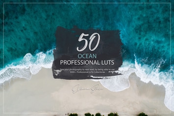 50 Ocean LUTs Pack
