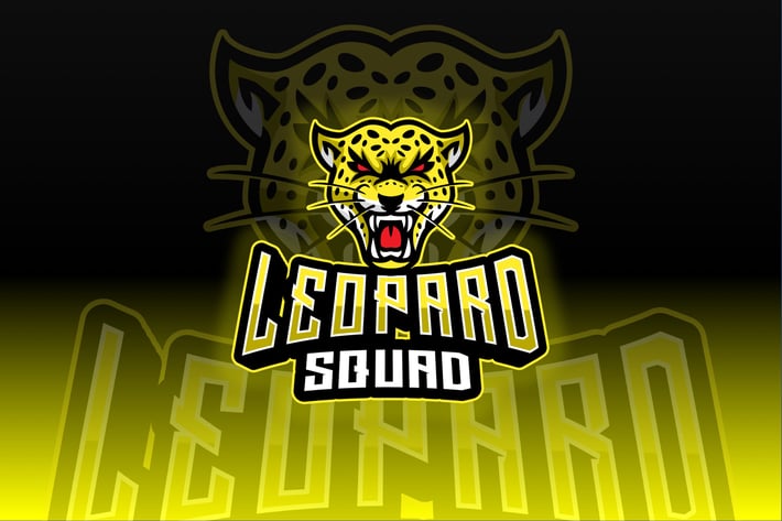 Leopard Sport and Esport Logo Template