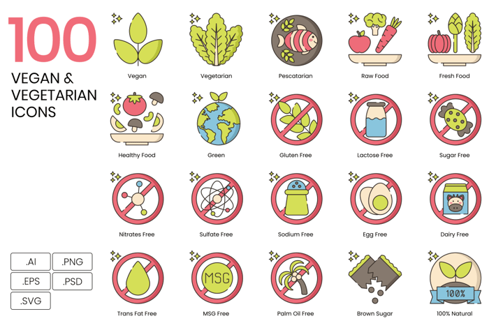 Vegan Icons