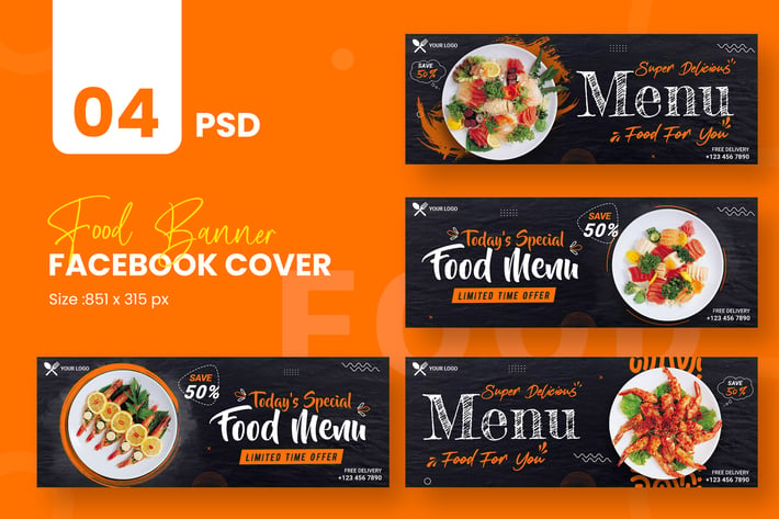 Food Restaurant Facebook Timeline Covers