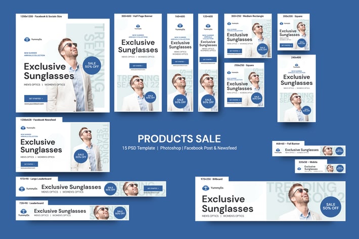 Products Sale Banners Ad