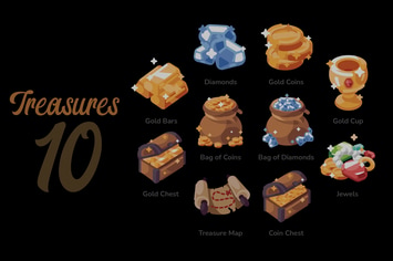 Treasures - Illustration Sets
