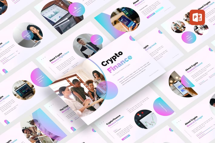 Crypto - Finance Design PowerPoint Template