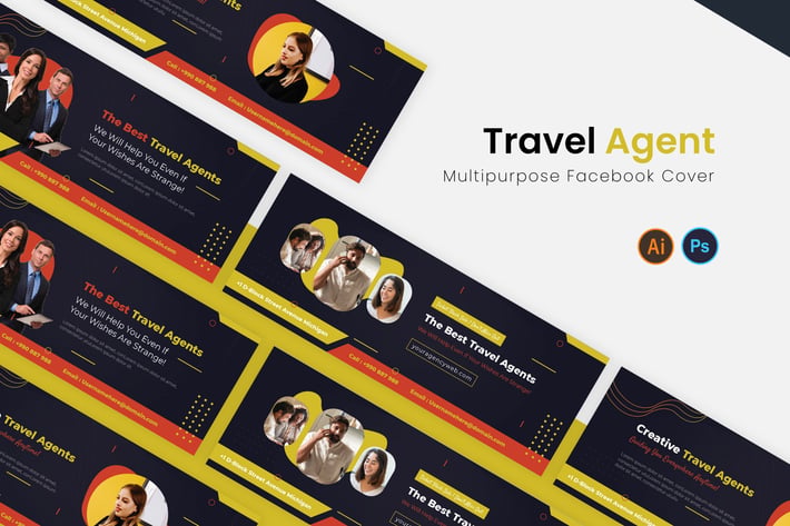 Travel Agent Facebook Cover