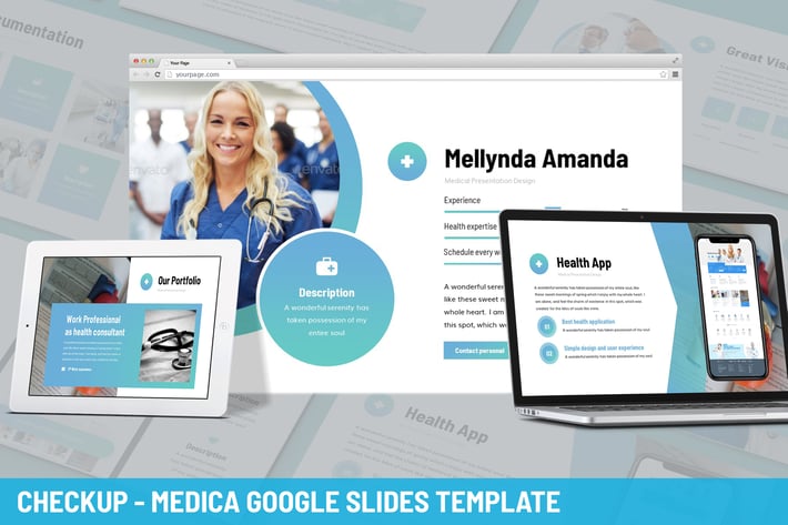 Checkup - Medical Google Slides Template