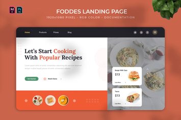 Foddes | Landing Page