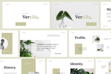 Vertilla - Brand Guideline Powerpoint Template