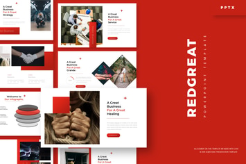 Red Great - Powerpoint Template