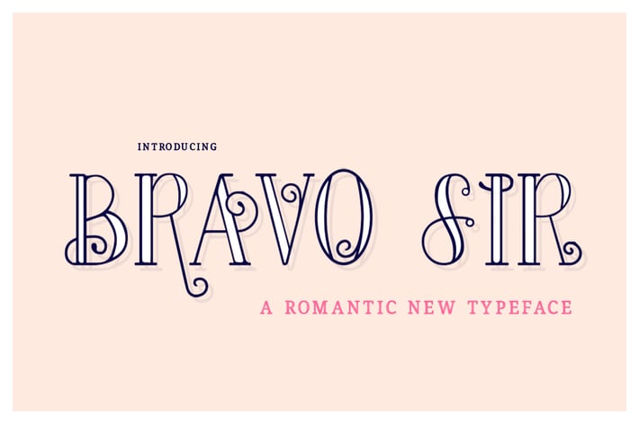 Bravo Sir Font Family