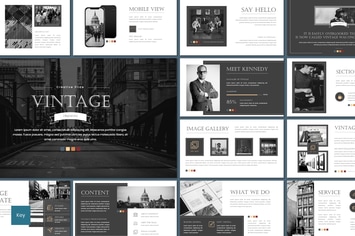 Vintage - Keynote Template