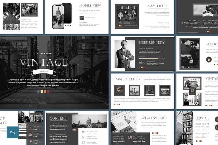 Vintage - Keynote Template