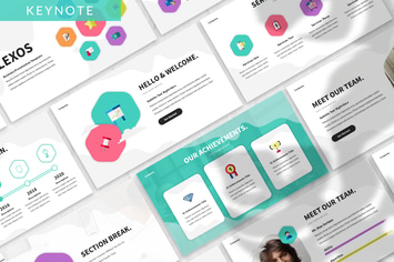 Lexos - Startup Keynote Template
