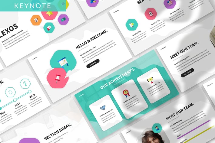 Lexos - Startup Keynote Template