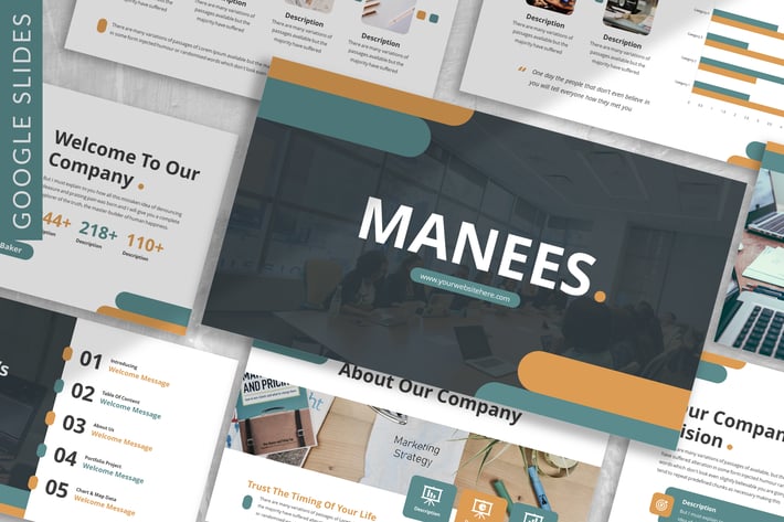 Manees - Business Google Slide Template