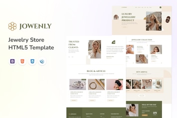 jowenly - Jewelry Store HTML5 Template