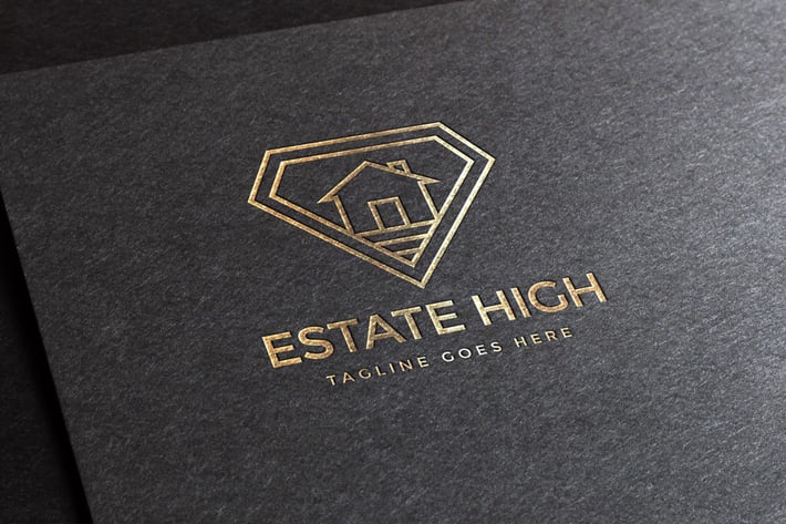 Estate High Logo Template