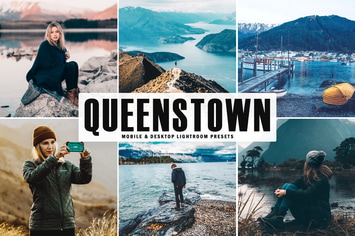 Queenstown Mobile & Desktop Lightroom Presets
