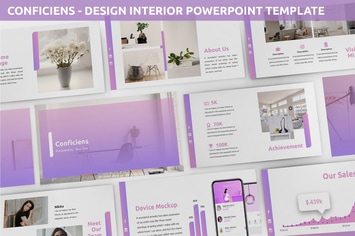 Conficiens - Design Interior Powerpoint Template