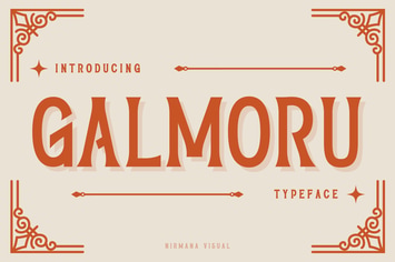 Galmoru - Vintage Logo Font