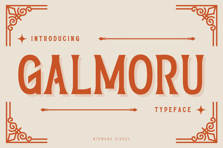 Galmoru - Vintage Logo Font