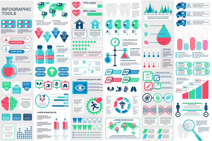 Medical Infographic Elements Template