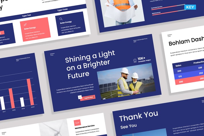 Indigo Rose Solar & Renewable Energy Template 004
