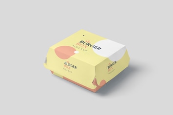 Burger Box Mockups