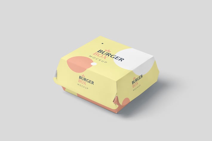 Burger Box Mockups