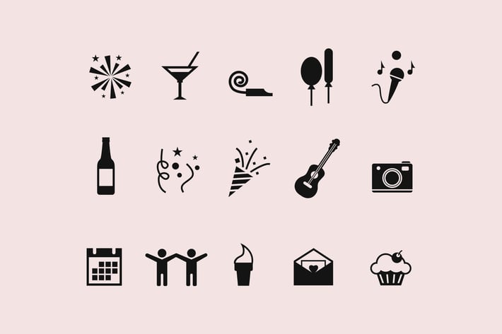 15 Party Icons