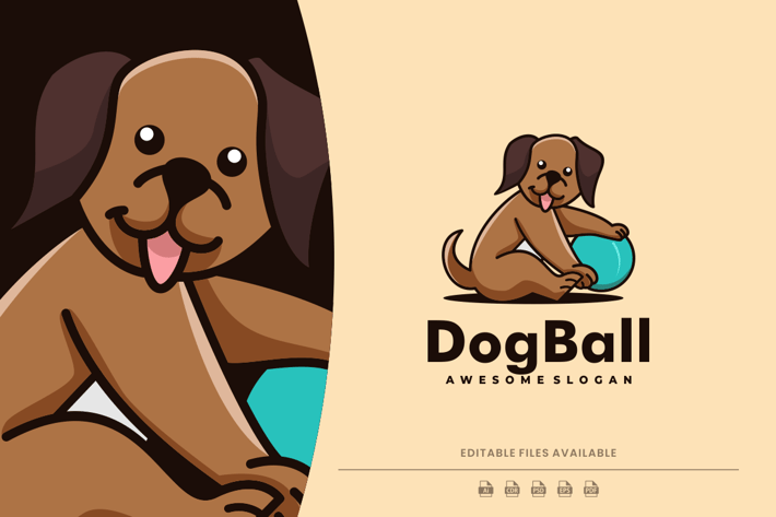 Dog Cartoon Logo