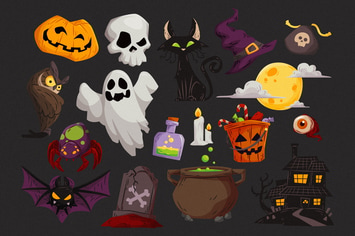 Halloween Elements Collection #01
