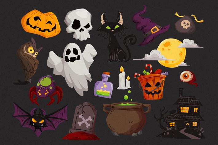 Halloween Elements Collection #01