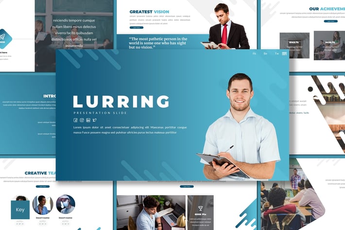 Lurring - Business Keynote Template