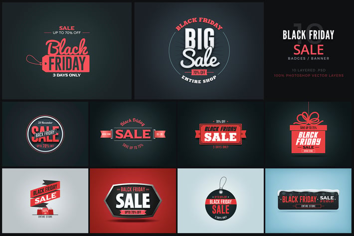 Black Friday Sale Banners