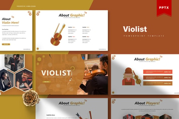 Violist | Powerpoint Template