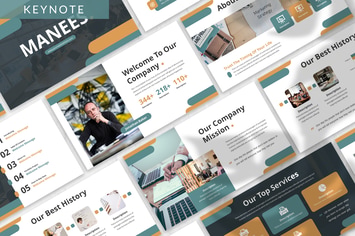 Manees - Business Keynote Template