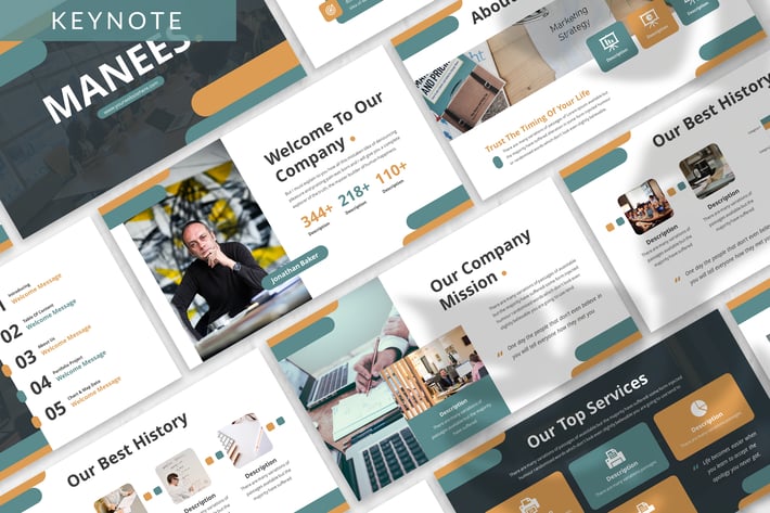 Manees - Business Keynote Template